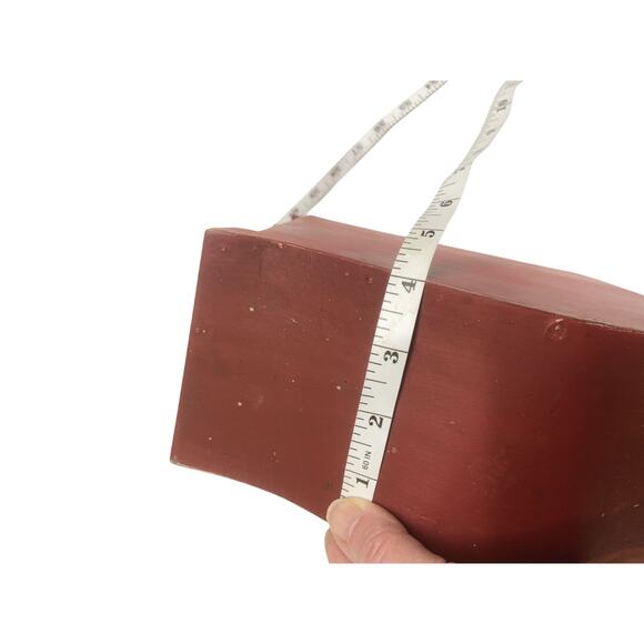 Red 4 Drawer Wooden Spice Box 11.5" High x 10.5" Wide x 4" Deep - Picture 8 of 8